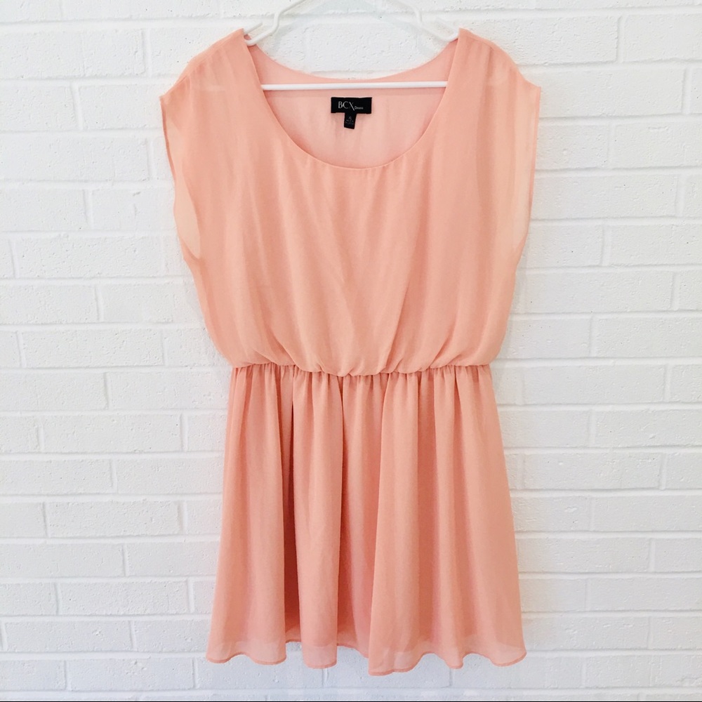BCX Peach Gauze Dress XL